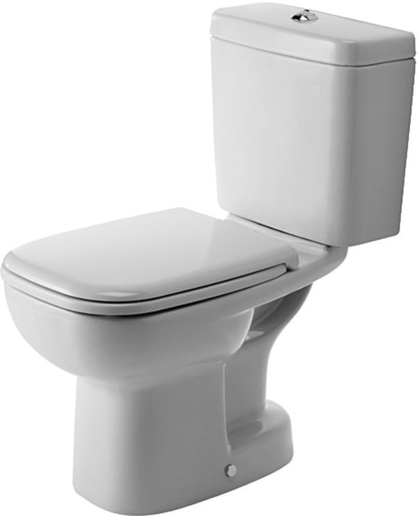 Duravit D-Code staande wc met verticale uitgang