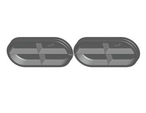Zeh CK300 deksel dubbel kanaal