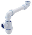 Nicoll Easyphon bekersifon voor wastafel 5/4" D 32 mm plaatsbesparend