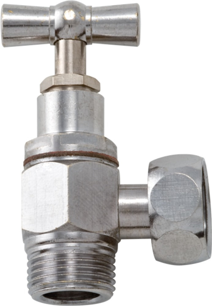 jachtbakkraan haaks chroom 3/8"