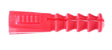 RAM universele pluggen polyethyleen R8 rood 250 stuks