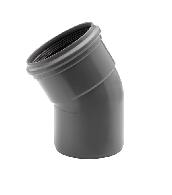 Kabelwerk Eupen Eucarigid-REGRB SN4 accessoires égout PVC coude 15° D125 mm gris