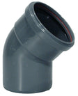Kabelwerk Eupen Eucarigid-REGRB SN4 accessoires égout PVC elbow 45° D160 mm grey
