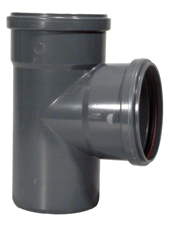 Kabelwerk Eupen Eucarigid-REGRB SN4 accessoires égout PVC té 87° D 125 mm gris