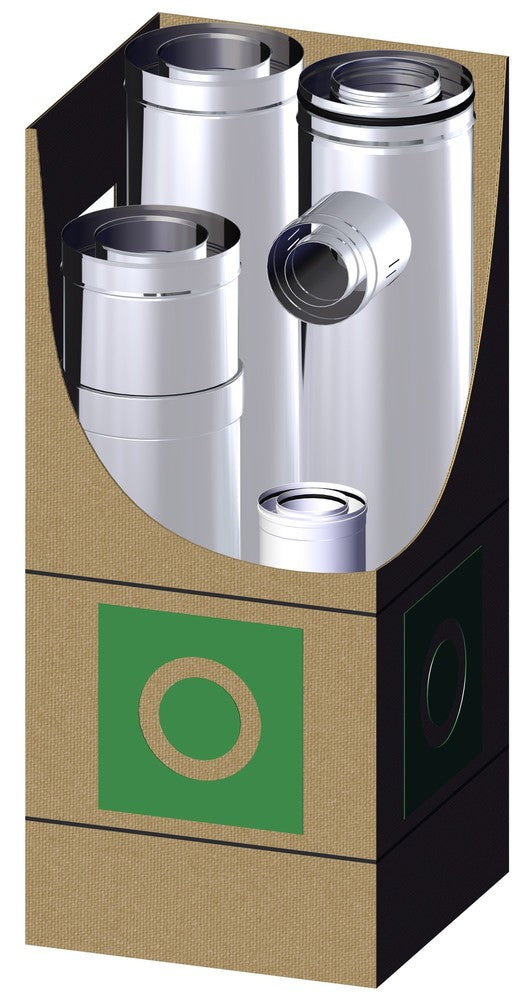 Dinak Dinagas CLV+ 0BG kit verdieping 316L/Galva D175/275