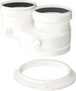 BO Adaptateur D80/125 - 2XD80