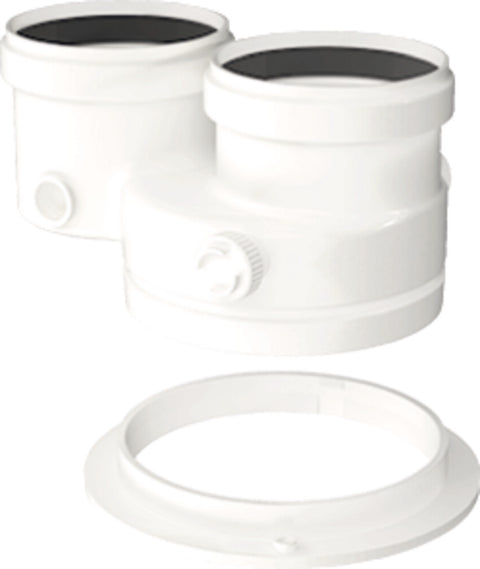 BO adapter D80/125 - 2XD80