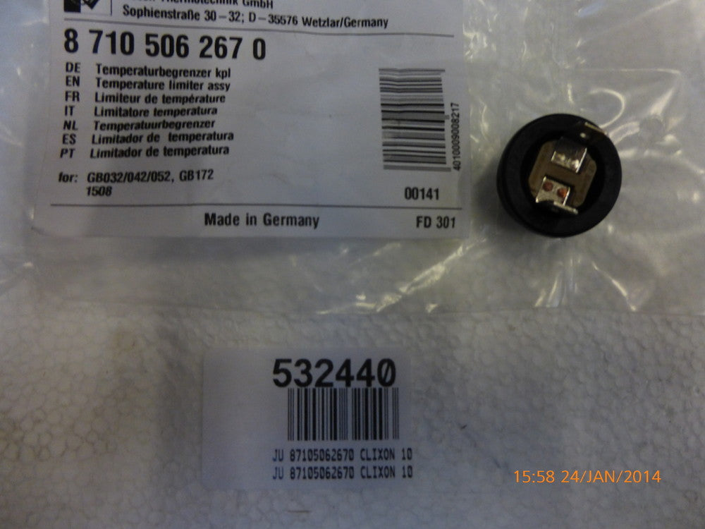 BO 87105062670 clixon 108°C