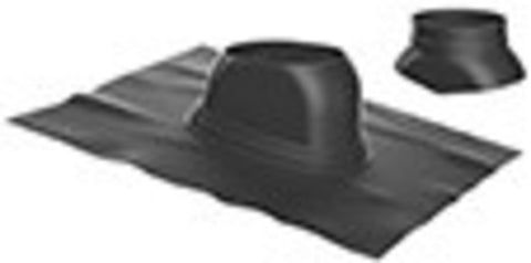 Bosch dakdoorvoer voor universele dakpan 5-25° 60/100 80/125 mm zwart
