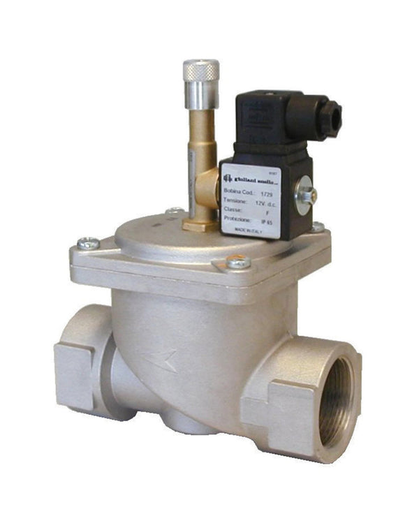 Watts Industries EV/0,5b EV 32/0,5b gasmagneetklep 500 mbar 230 V 50 Hz 5/4"FF