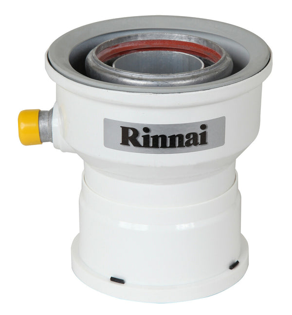 Rinnai adapter D60/100 D80/125 condensate drainage for bath heater