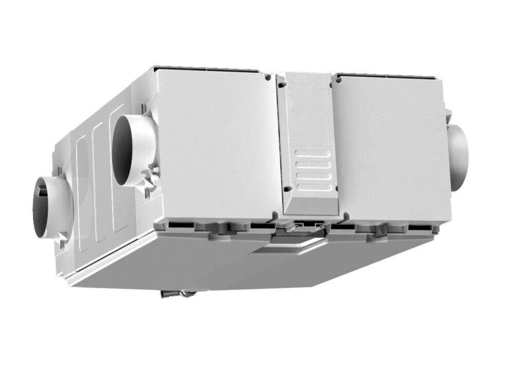 Zehnder ComfoAir Compact CM zeer compacte ventilatie-unit L/R plafondmodel