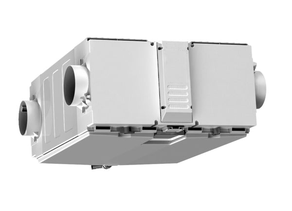 Zehnder ComfoAir Compact CM zeer compacte ventilatie-unit L/R plafondmodel