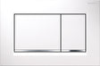 Geberit Sigma30 plaque de commande pour réservoir de chasse encastré blanc/chrome