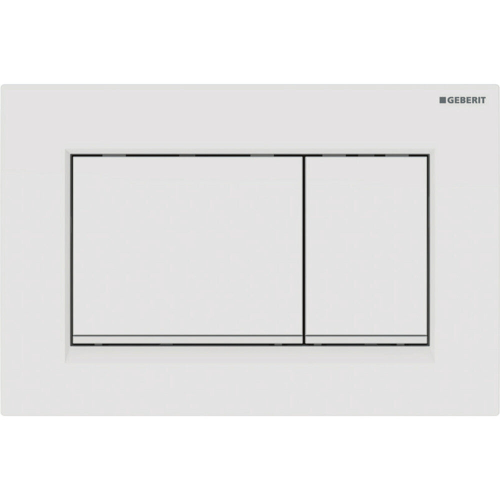 Geberit Sigma30 bedieningsplaat wit