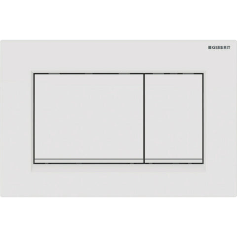 Geberit Sigma30 bedieningsplaat wit