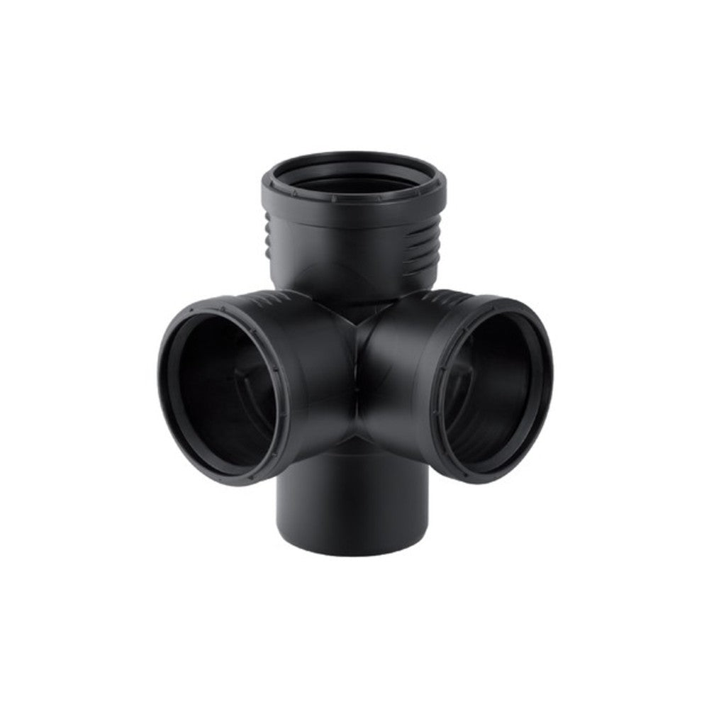 Geberit Silent-PP hoek-T-stuk 87,5° D110 mm