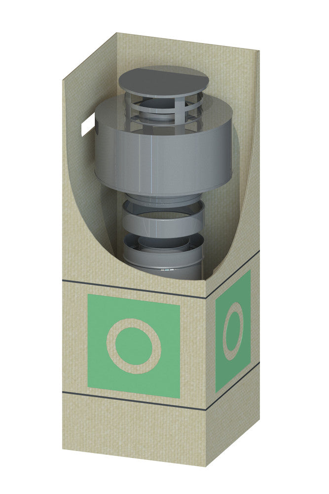 Din CLV+ 0BH eindkit D125/200