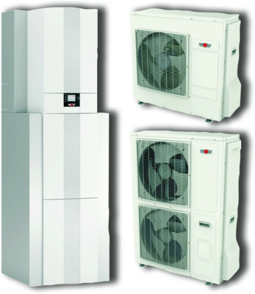 Wolf CHC-Split/200-35 warmtepompcentrum lucht/water warmtepomp split+boiler 7 kW