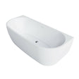 Van Marcke D-Shape Design baignoire duo 180x80 central mat