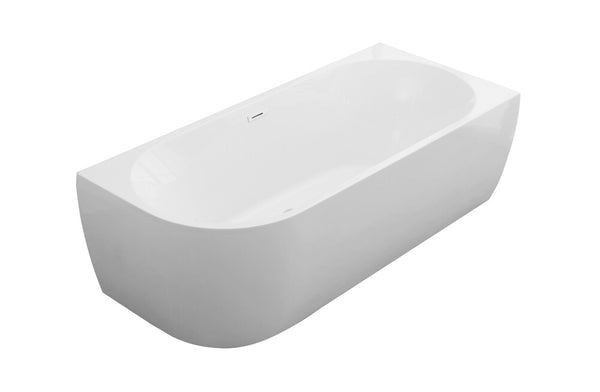 Van Marcke D-Shape Design baignoire duo 180x80 droite brillant