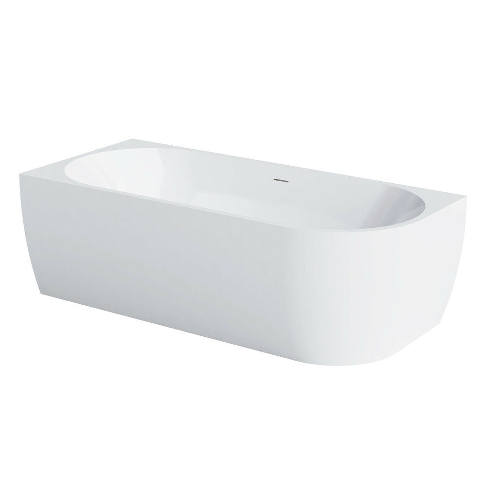 Van Marcke D-Shape Design bad duo 180x80 links glanzend