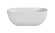 Van Marcke Cascata baignoire libre duo 169x80 opaque