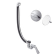 Hansgrohe Flexaplus garniture baignoire à tourner spécial D52 câble L78cm