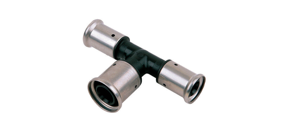 Henco PVDF reductie T-stuk 26-20-26
