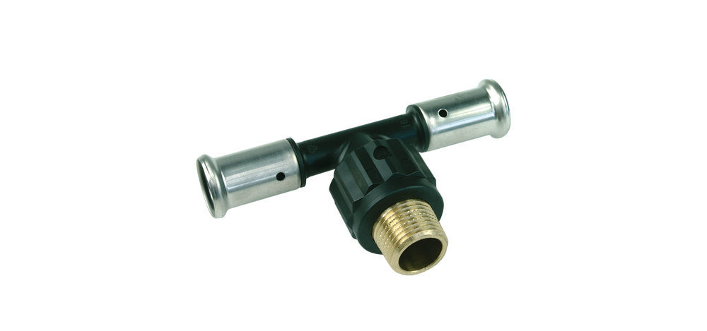 Henco PVDF T-stuk 16-1/2M-16