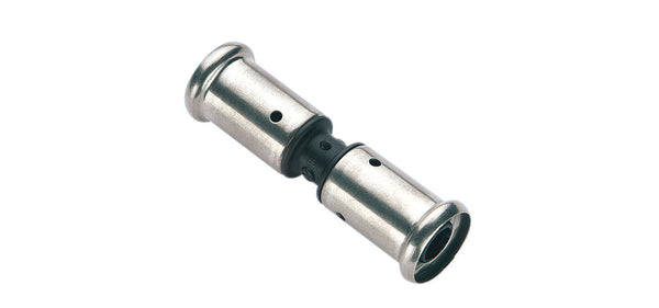 Henco PVDF rechte koppeling 32-32