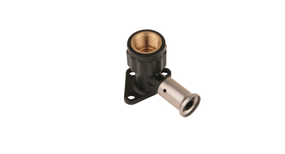 Henco PVDF enkele muurplaat 16-1/2F