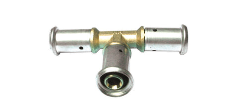 Henco T-stuk messing 26-26-26