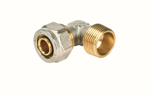 Henco schroefknie 90° 20-3/4M