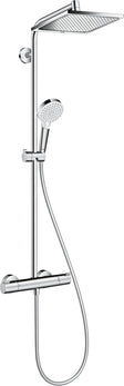 Hansgrohe Crometta E Showerpipe 240 1jet EcoSmart met thermostaat chroom