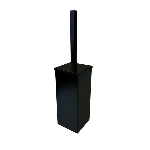 Van Marcke Nero Square toiletborstelgarnituur wand mat zwart