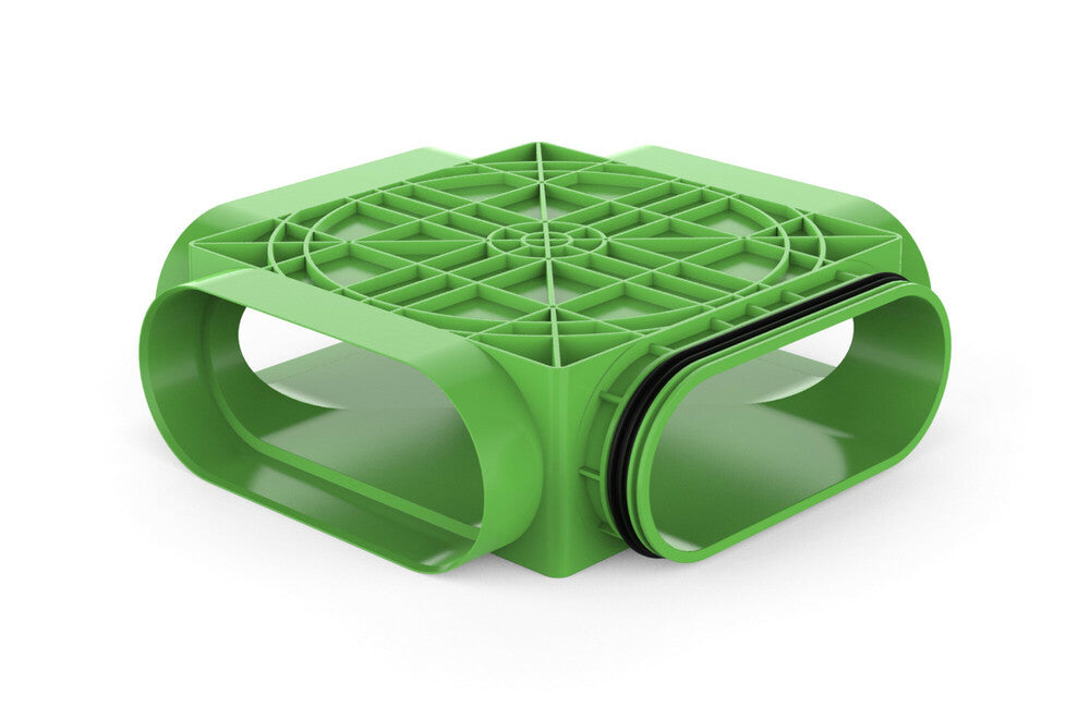 Duco DucoFlex vloer- en plafondplenum 4x ovaal