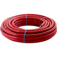 Geberit FlowFit tube multicouche isolé rouge D25 rouleau 25m