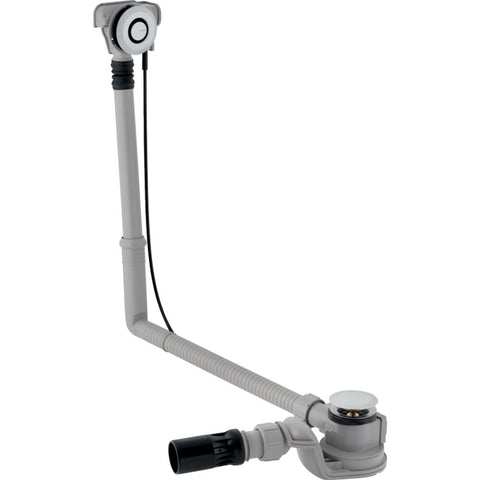Geberit badafvoergarnituur drukknop PushControl D52 L50cm glansverchroomd