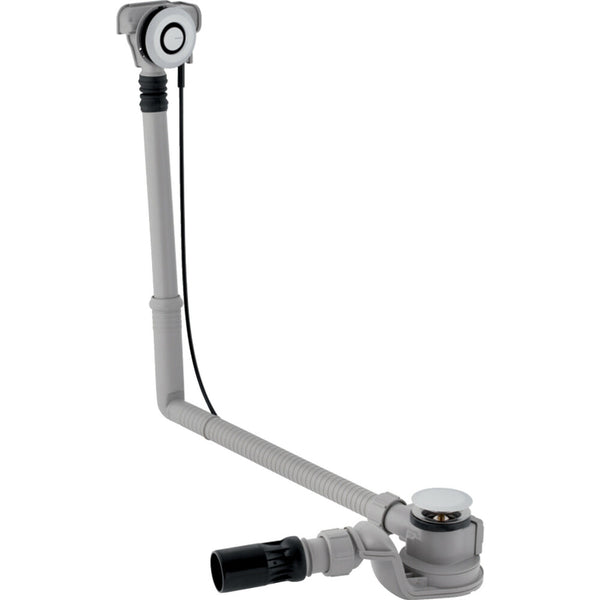 Geberit badafvoergarnituur drukknop PushControl D52 L50cm glansverchroomd