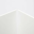 Van Marcke Cosmo profil d'angle panneaux Cosmo 6mm alu blanc H265cm
