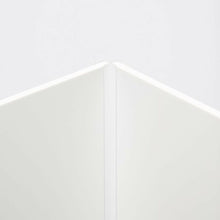 Van Marcke Cosmo profil d'angle panneaux Cosmo 6mm alu blanc H265cm