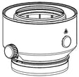 M&G adapter PP 60/100 - 80/125 voor Cube