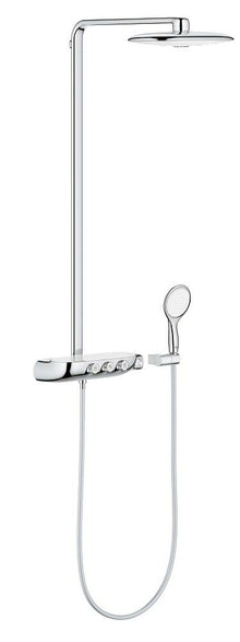 Grohe Rainshower SmartControl Duo 360 système de shower with mixer tap moon white