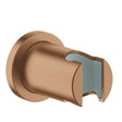 Grohe Rainshower support mur hand shower non swivel rosace brushed warm sunset