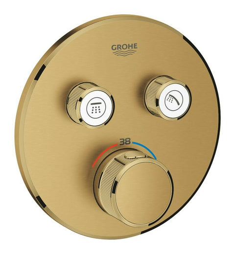 Grohe Grohtherm SmartControl inbouwthermostaat brushed cool sunrise
