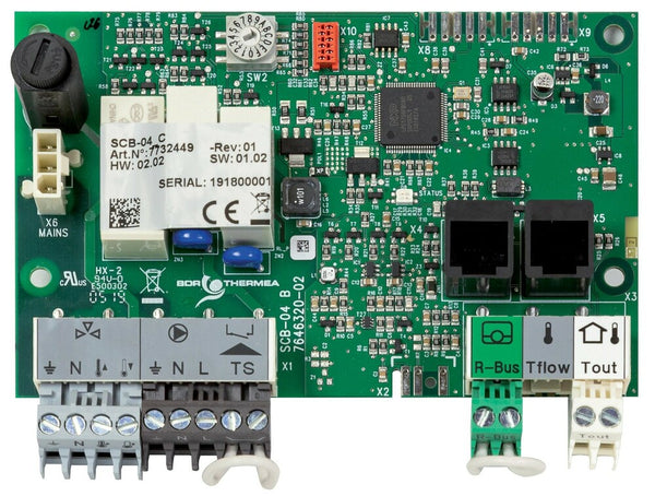 De Dietrich Strateo EH916 kit printplaat 2e verwarmingskring