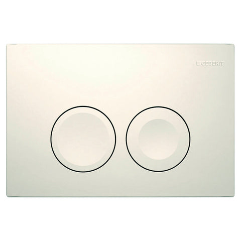Geberit Delta 25 bedieningsplaat wit