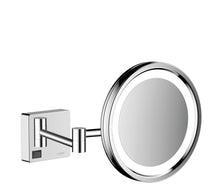Hansgrohe AddStoris scheerspiegel met LED licht chroom