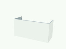 intro Now 45 sous-meuble B1200xD455xH500mm 1tiroir blanc